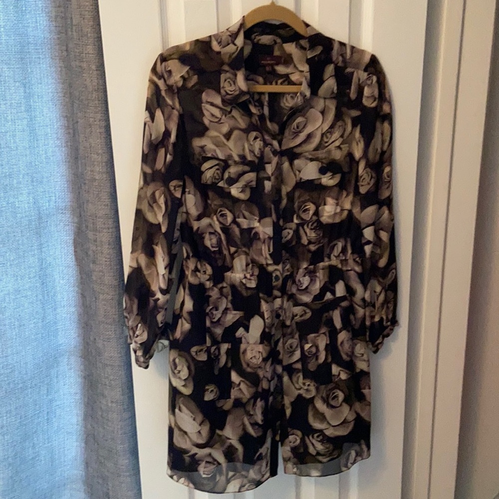 Mulberry shirt dress